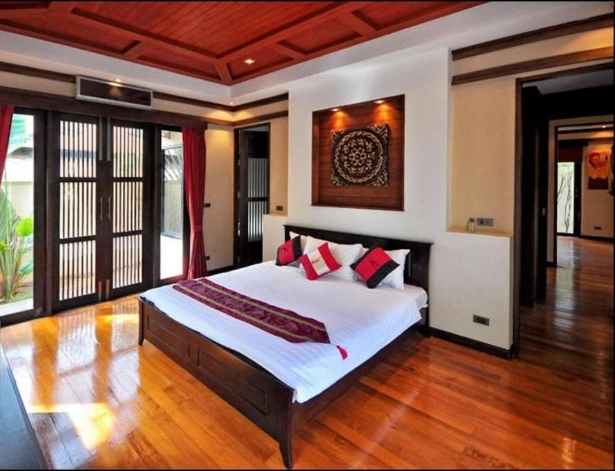 Large 4 Bed Villa Short Walk To Maenam Beach Mae Nam Exteriör bild