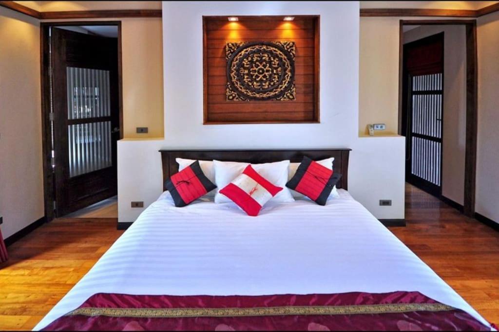 Large 4 Bed Villa Short Walk To Maenam Beach Mae Nam Exteriör bild