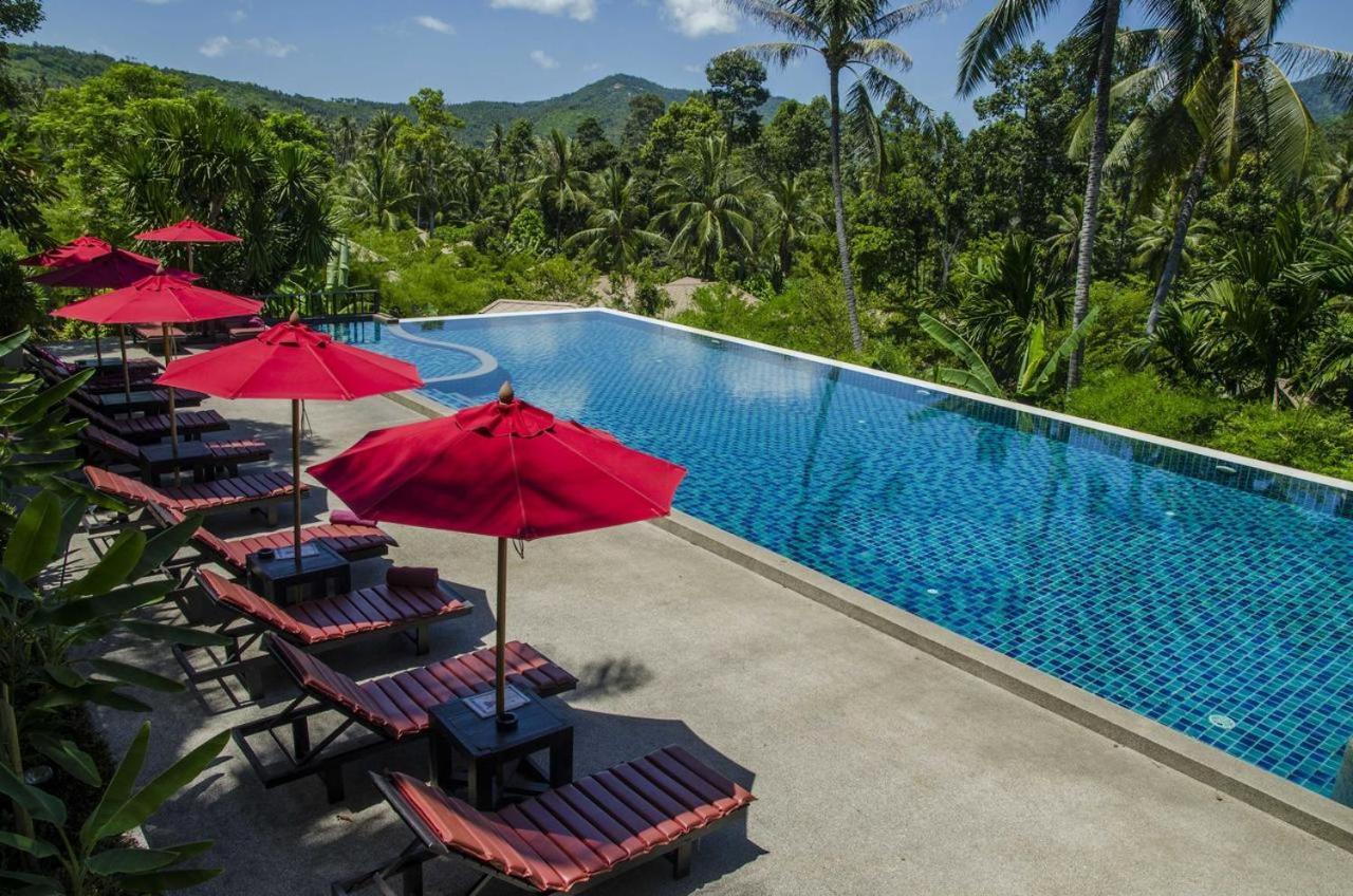 Large 4 Bed Villa Short Walk To Maenam Beach Mae Nam Exteriör bild